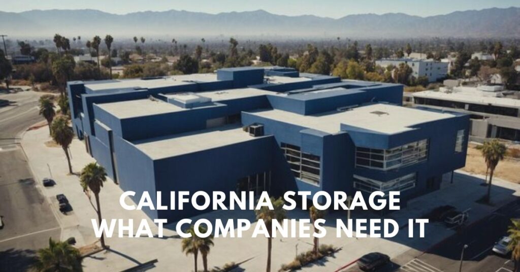 california storage what companies need it